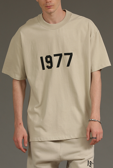 1977短袖T恤 水洗白